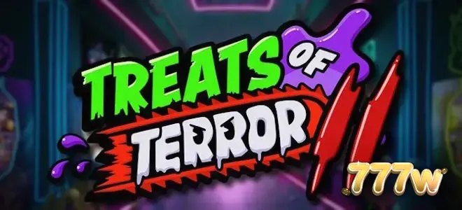 Cena temática de Treats of Terror II com doces assustadores